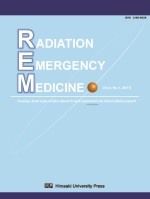 Radiation Emergency Medicine Vol.4, No.1 cover